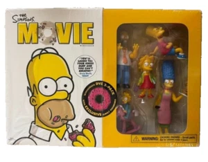 Simpsons Movie Collectors DVD 2 Pack Set Exclusive Figures Rare Collectible Gift - Picture 1 of 2