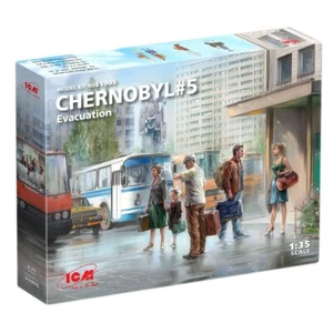 ICM 35905 Plastik Modell Figuren Bausatz Maßstab 1:35 Tschernobyl #5 Evakuierung Bausatz Modell - Bild 1 von 23