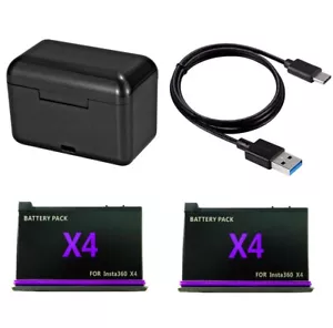 Battery Kit for Insta360 X4 - Picture 1 of 10