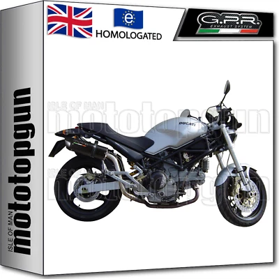 GPR HIGH 2 ESCAPE HOM FURORE NEGRO DUCATI MONSTER 400-600 1999 99 2000 00 Foto 1 de 3