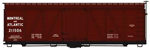 NEW HO Accurail #1178 36' Fowler Boxcar Montreal & Atlantic #211506 Kit - Picture 1 of 2