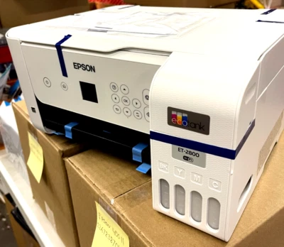 Epson EcoTank ET-2800  All-In-One Color Printer (Unused, NO INK !!!) - Image 1 of 3