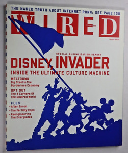 Wired Magazine - Février 2002 - Disney. Globilisation. Grand acier. Fertilité.