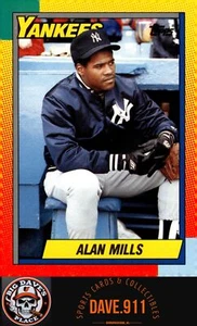 Alan Mills 1990 Topps Traded #75T RC New York Yankees - Picture 1 of 2