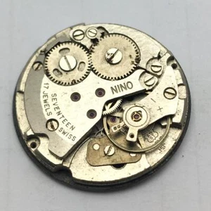 Nino Cal.1950/51 Manual Winding Watch Movement (Need Service) MUR680AMD1 - Picture 1 of 3