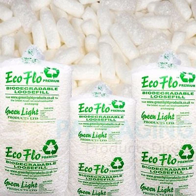 30 Cubic Foot ECOFLO Biodegradale Loose Void Fill OFFER - Image 1 of 4