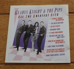 GLADYS KNIGHT & THE PIPS - ALL THE GREATEST HITS (CD, 1983, MOTOWN) - Picture 1 of 4