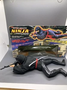 Vintage Rare Ninja Stealth Fighter Suprise Attack Force - 1990 - ABC Toys FIgure - Bild 1 von 14