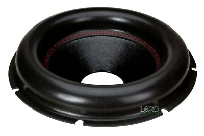 Cono de subwoofer Mega Roll de 12" costura roja espuma VCID envolvente de 3" CN1236RS Foto 1 de 2