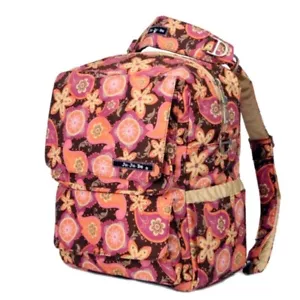 JUJUBE PACKABE DIAPER BAG BACKPACK W/CHANGING PAD - SANGRIA SUNSET - RETIRED - Picture 1 of 10