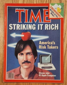 Time Magazine February 15, 1982 Steven Jobs Apple Computer Striking it Rich - Picture 1 of 2