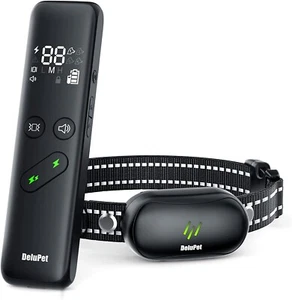 Dog Shock Collar-Electric Dog Training Collar with Remote Rechargeable E-Collar - Picture 1 of 6