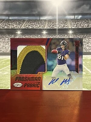 2018 Panini Certified Rookie HAYDEN HURST Freshman Fabric Auto /149 RPA Bengals - Image 1 of 2