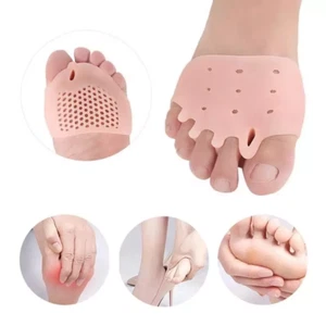 Silicone Gel Orthotic Toe Straightener Separator Hammer Bunion Corrector Relief - Picture 1 of 7