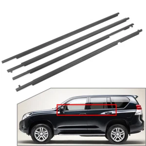 Weather Moulding Trims Door Belts for Toyota 4pcs/set LH RH Front&Rear - Picture 1 of 9
