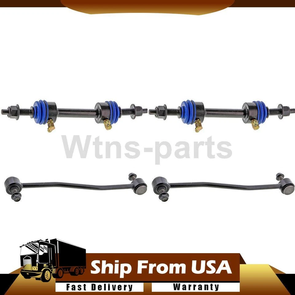 Kit de enlace de barra estabilizadora delantera trasera Mevotech para Ford F-250 Super Duty 2011 2012 2013 Foto 1 de 4