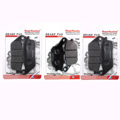 Pastillas de freno F+R para Honda VT1100 VTX1300 CBR600F3 95-98 EX650 ER650 17-24 Foto 1 de 4