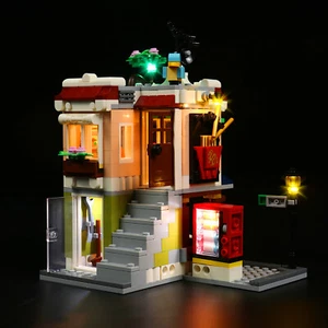 LocoLee LED Licht Kit für Lego 31131 Downtown Noodle Shop Gebäude Lichter Set - Bild 1 von 12