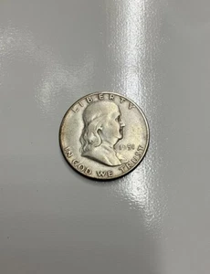 1951-S 50C Franklin Half Dollar (inv98) - Picture 1 of 2
