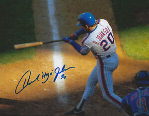 Howard Johnson 'HoJo' Autographed Signed 8x10 Photo - W/COA MLB NY Mets Tigers