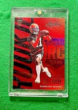 ANTONIO CALLAWAY SPECTRUM PURPLE ROOKIE CARD SP #/5 2018 PANINI ABSOLUTE ROOKIE 