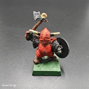 Chaos Dwarfs Renegades Napper Grundrin Painted Vintage Warhammer Metal 1985 - Picture 1 of 8