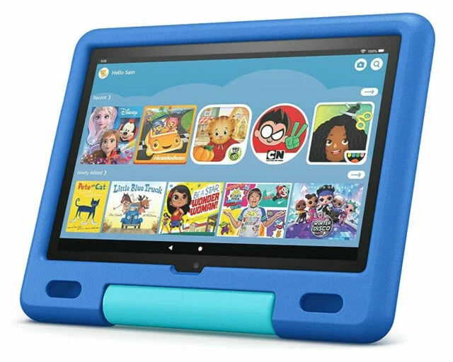 Amazon Fire HD 10 Kids 11th Gen 32 GB, Wi-Fi, 10.1 in - Sky Blue - Image 1 of 1