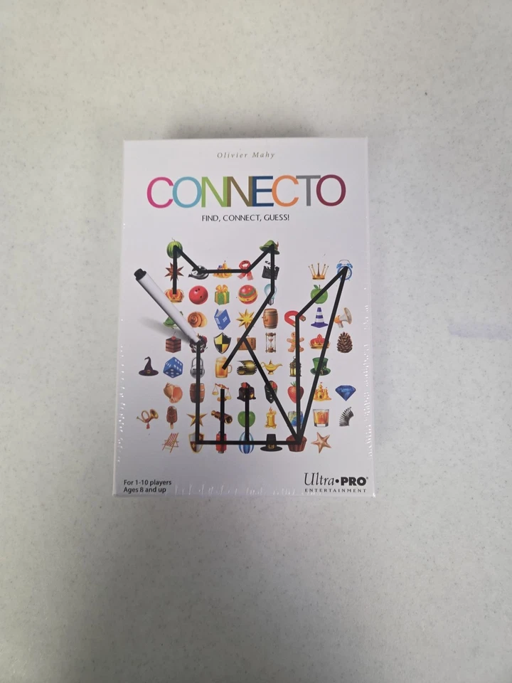 Connecto Find, Connect, Guess! Jogo de desenho em ritmo acelerado para a família NOVO lacrado - Imagem 1 de 4