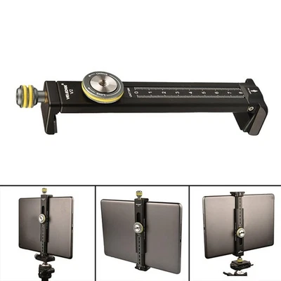 Morsetto Universale In Alluminio Per Supporto Per Treppiede Per Tablet Per IPad - Immagine 1 di 4