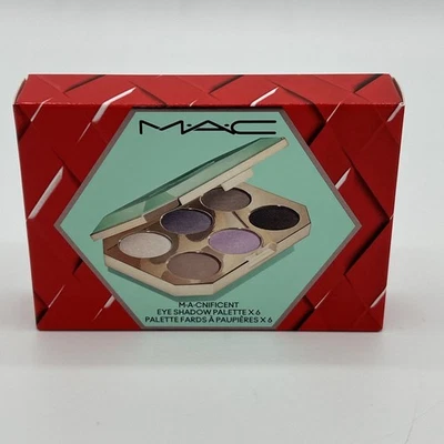 MAC Macnificent Paleta de Sombras de Ojos X 6 Nuevo en Caja Foto 1 de 4