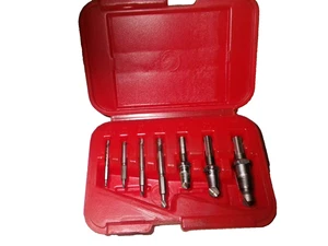 Drill Out Power Extractor 7 Piece Kit with Case Recoil New - Picture 1 of 3