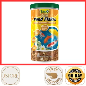 6.35 Oz Tetra Fish Food Flakes Balanced Diet Pond Koi Goldfish, Fast Shipping!!! - Picture 1 of 6