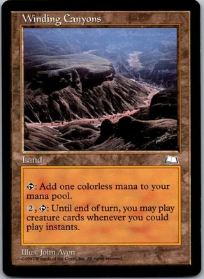 Winding Canyons R Weatherlight  NM - Image 1 of 2