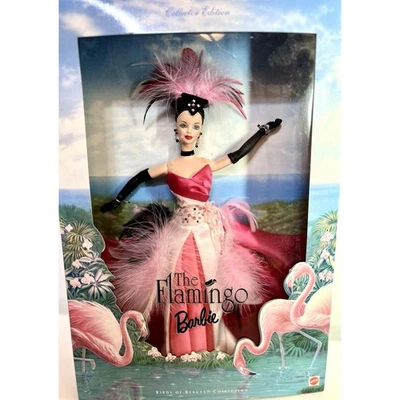Muñeca Barbie The Flamingo Colección Aves de Belleza Mattel 1998 Nueva Foto 1 de 2