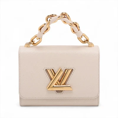 Espejo Louis Vuitton Epi Twist PM M22373 beige incluido hubo una respuesta RFID Foto 1 de 4
