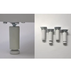 Glasvitrine QV Vitrine Alu Ausstellung Messe abschließbar 80 cm Standfüße - Bild 1 von 3