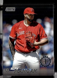 2023 STADIUM CLUB 1ST DAY ISSUE ALEK MANOAH BLUE JAYS - Picture 1 of 1