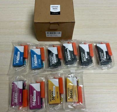 HiPage 564XL  Ink for Hp Printer 10pcs - Image 1 of 3