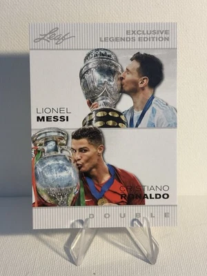 TARJETA DE FÚTBOL RONALDO PORTUGAL DOBLE EDICIÓN 2024 "LANZAMIENTO ESPECIAL" #ELE-24 Foto 1 de 2