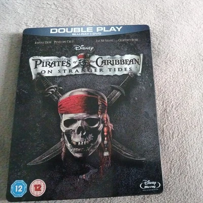 Pirates 4 BD Doubleplay Steelbook [Blu-ray] [Region Free] - DVD  KCVG The Cheap - Image 1 of 3