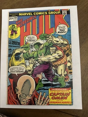 Incredible Hulk #164 Trimpe 1st Col. Armbruster 1st Captain Omen Nick Fury - Image 1 of 4