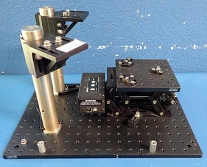 THORLABS 973/579-7227 Brotbrett aus massivem Aluminium mit motorisiertem Laborheber L490MZ/M - Bild 1 von 15