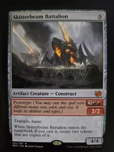 Skitterbeam Battalion NM The Brother's War MTG FREE SHIPPING - Picture 1 of 2