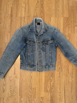 VINTAGE Levi's Jacket Mens Small Black Denim Trucker Cowboy VINTAGE Levi's Jacket Mens Small Black Denim Trucker Cowboy