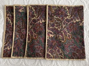 Set 4 tovagliette floreali Pottery Barn Verona misto lino cotone 14 x 20 nuove - Foto 1 di 7