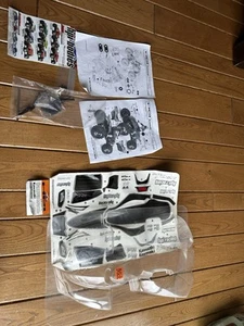 HPI 7195 Kawasaki KFX 700 ATV Savage Tmaxx Body Clear *RARE**vintage - Picture 1 of 5