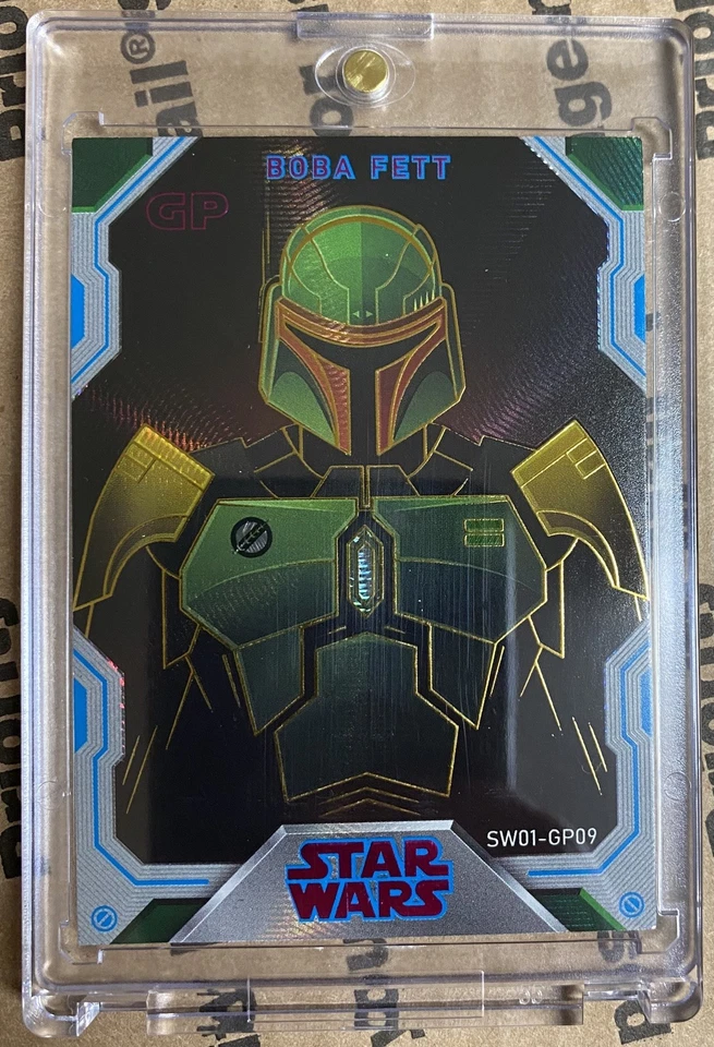 Boba Fett GP Star Wars Prerelease Disney Mandolorian Skywalker Vader Yoda Marvel - Image 1 of 2