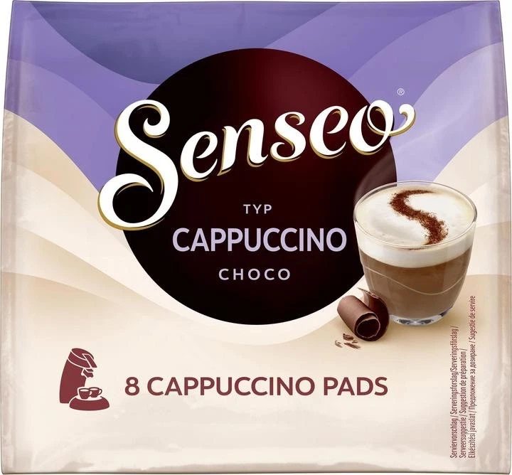 SENSEO Coffee pods PADS CHOCOLATE CAPPUCCINO 1 bag/8 pads- FREE SHIPPING - Image 1 of 1