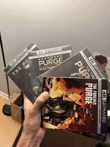 The Purge 4K UHD + Blu-Ray + OOP Slipcovers - Picture 1 of 1