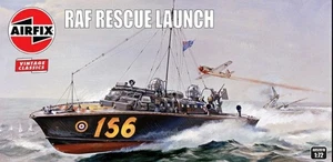 New Release Airfix 1:72nd Scale "Vintage Classics" RAF Rescue Launch Model. - Picture 1 of 1